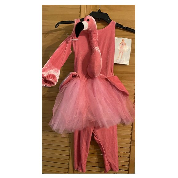 Pink Flamingo Tutu Girls Costume Size 8 Halloween